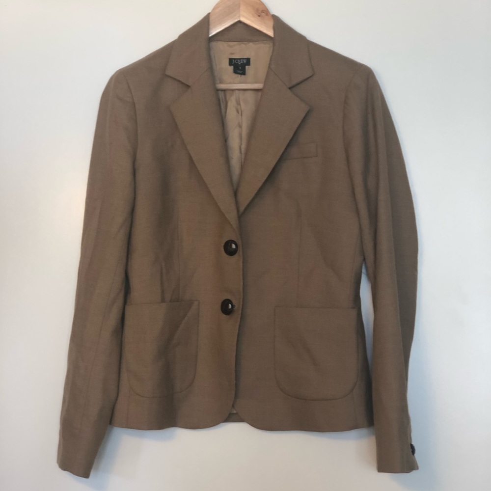 Camel J.Crew blazer